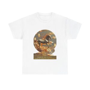 Year of the Horse River T Shirt, Lunar New Year Gift