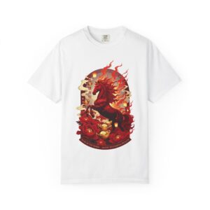 Year of the Horse Flame Ascent T Shirt, Lunar New Year Gift