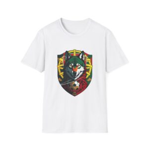 Portugal Iberian Wolf Football T Shirt, Global Cup Fan Gift
