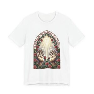 Easter Risen Victorious Wounds T Shirt, Faith Redemption Gift