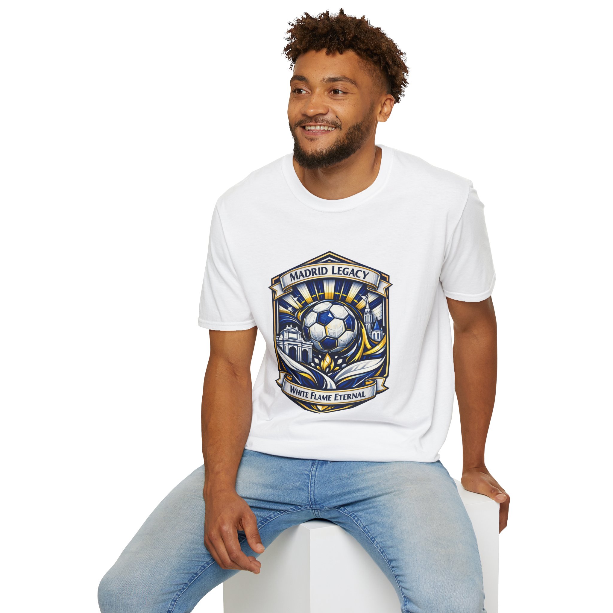 Madrid Legacy Soccer T-Shirt – Victorious City Pride Gift - Image 4