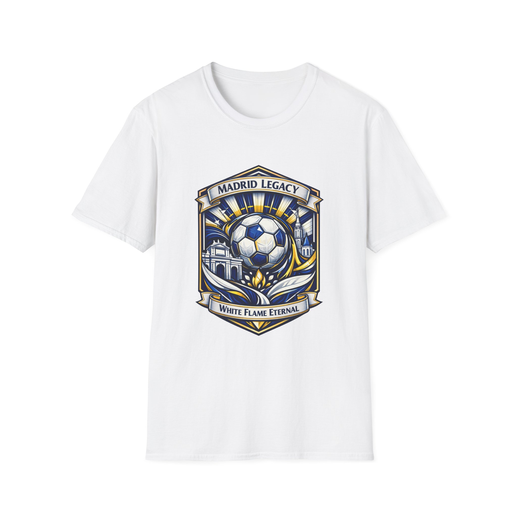 Madrid Legacy Soccer T-Shirt – Victorious City Pride Gift