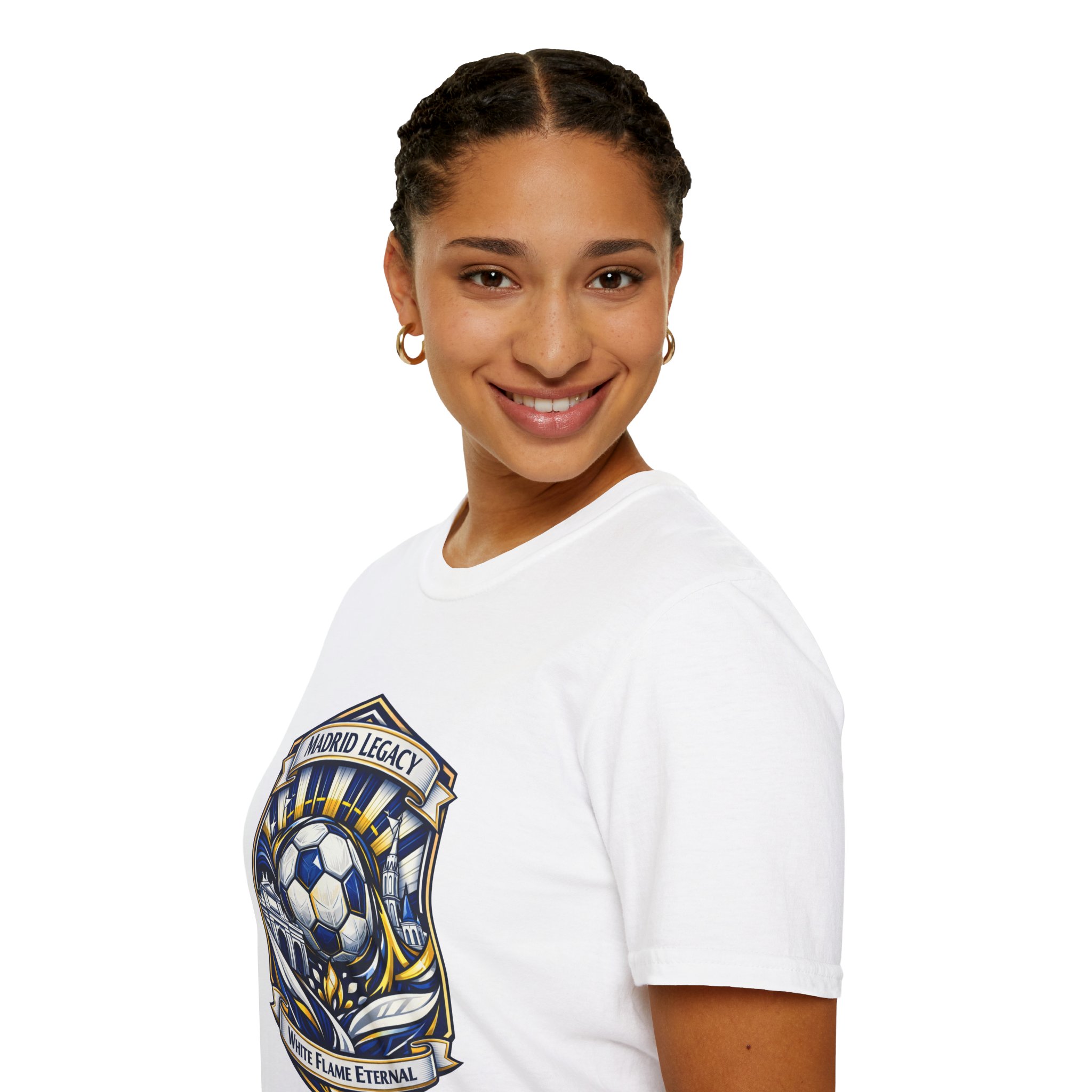 Madrid Legacy Soccer T-Shirt – Victorious City Pride Gift - Image 3