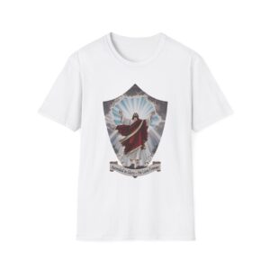 Easter He Lives Forever Ascension T Shirt, ("Jesus Is King, He Loves You"), Christian Faith Gift